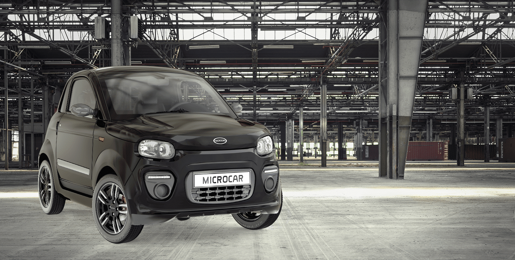 VSP Microcar Dué noir intense